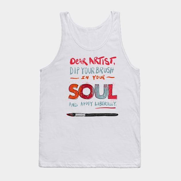 Soul Dipper Tank Top by MikeBrennanAD